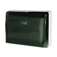 Despachador de toalla interdoblada blanca sanitas marca Oval