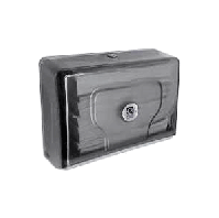 Despachador de toalla interdoblada blanca sanitas marca Gel Kleen