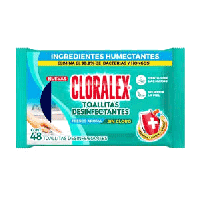 Toalla humeda cloralex 48 piezas