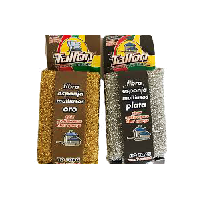 FIBRA TALLON DORADO Y PLATA