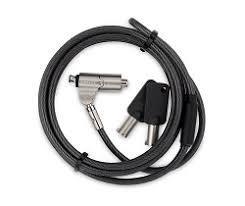 CANDADO DE SEGURIDAD TARGUS ASP45GL DEFCON T-LOCK KEYED CABLE LOCK COLOR NEGRO