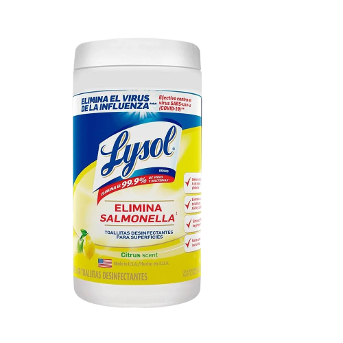 Lysol® Toallitas Desinfectantes 80 pz