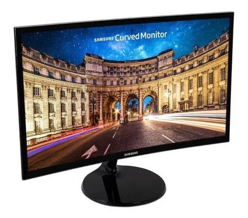 MONITOR SAMSUNG 24 CURVED MONITOR CON EXPERIENCIA INMERSIVA COLOR BLACK HIGH GLOSSY