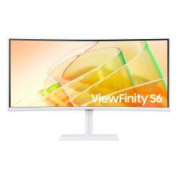 MONITOR SAMSUNG CURVO 34" VIEWFINITY S6 S65UC ULTRAWIDE DP HDMI USB-C ULTRA-WQHD